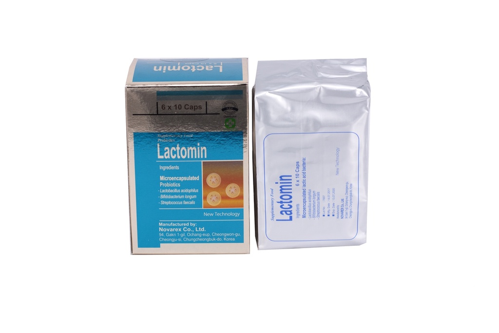 Lactomin Viên Novarex Hàn Quốc (H/60v)