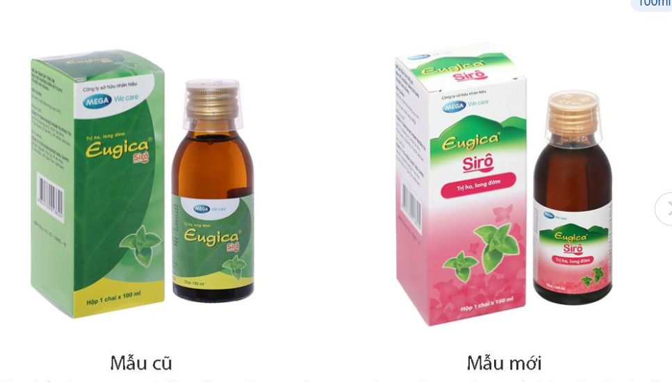 Eugica Siro Mega (Lọ/100ml) Date 02/2027