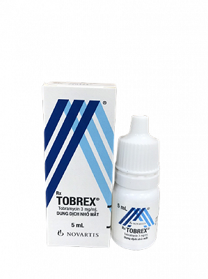 Tobrex 3mg/ml nhỏ mắt Alcon Novartis (Lọ/5ml) Date 01/2027