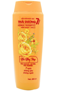  Dầu xả dược liệu thái dương 7 GOLD Hoa Hồng Pháp (Chai/200ml)