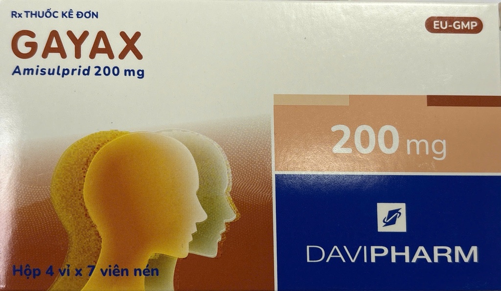 Gayax Amisulprid 200mg Davipharm (H/28v)