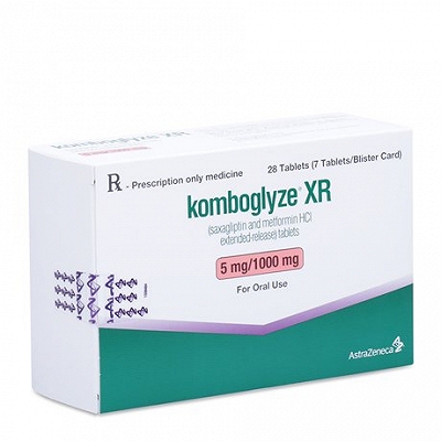 Komboglyze Xr 5mg/1000mg Astrazeneca (H/28v) Date 05/2027