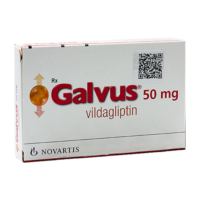 Galvus Vildagliptin 50mg Novartis (H/28v) Date 02/2027