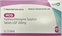 [T01114] HCQ Hydroxychloroquine 200mg Ấn Độ (H/100v)