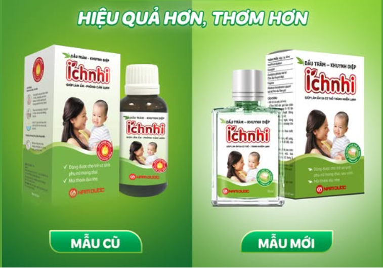 Dầu Tràm Khuynh Diệp Ích Nhi Nam Dược (Chai/30ml)