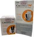 [T01185] Que Thử Đường Huyết vỉ Caresens N (H/25que) 