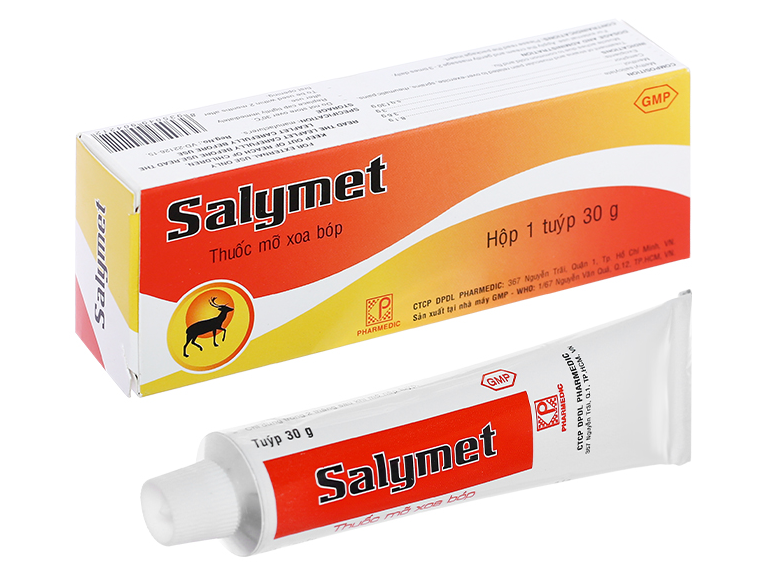 Salymet Thuốc Mỡ Xoa Bóp Pharmedic (Tuýp/30g) Date 06/2026
