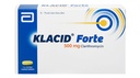 [T01372] Klacid Forte Clarithromycin 500mg Abbott (H/14v) 