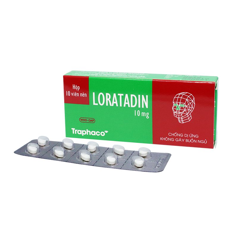 Loratadin 10mg Traphaco (H/10v) 