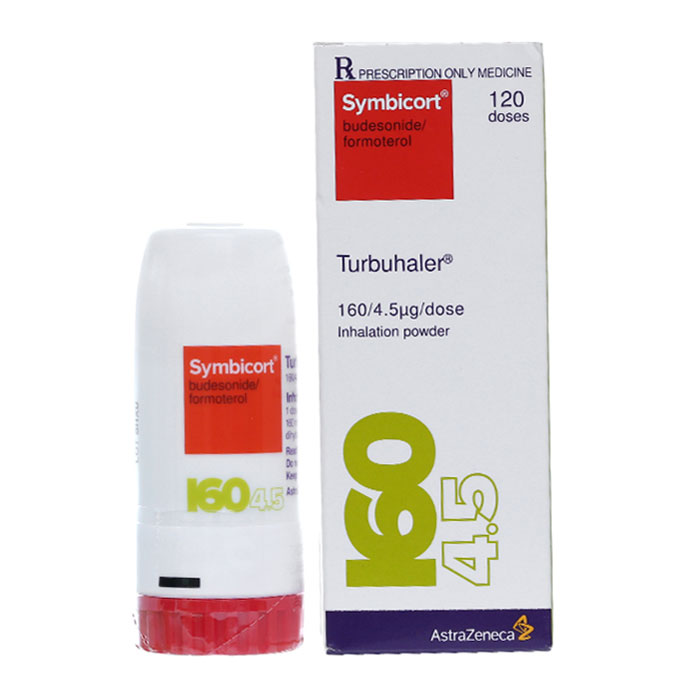 Symbicort Turbuhaler 160/4.5mcg Astrazeneca (Lọ/120liều) Date 06/2027
