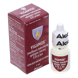 Vigamox Nhỏ Mắt Mỹ (Lọ/5ml) 