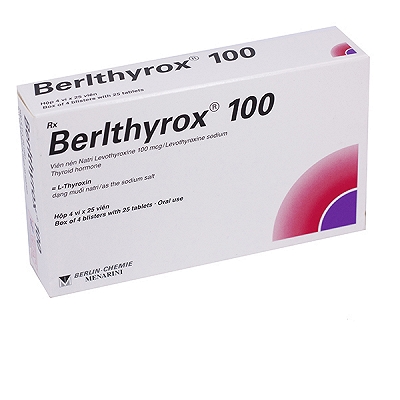 Berlthyrox 100mcg Menarini (H/100v) date 08/2026