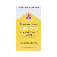 Yspuripax Flavoxate 200mg Malaysia (H/100v) Date 09/2026