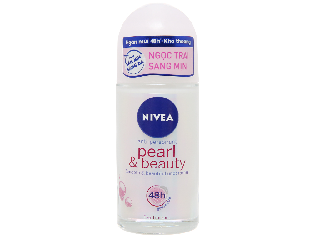 Nivea Ngọc Trai Lăn Khử Mùi Thái Lan (Lọ/50ml) 