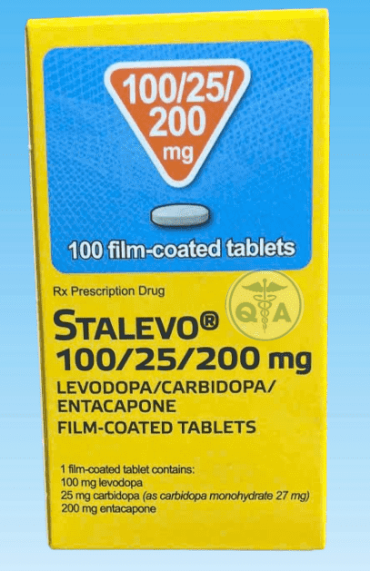 Stalevo 100/25/200mg Phần Lan (Lọ/100v) Date 05/2027