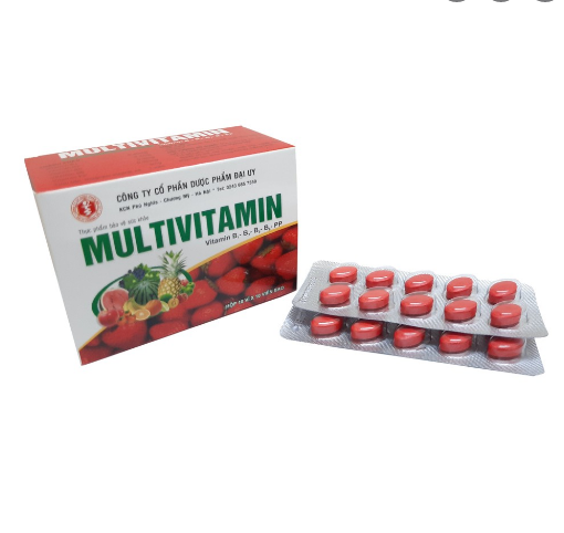 Multivitamin Đại uy (H/100v) Date 04/2027