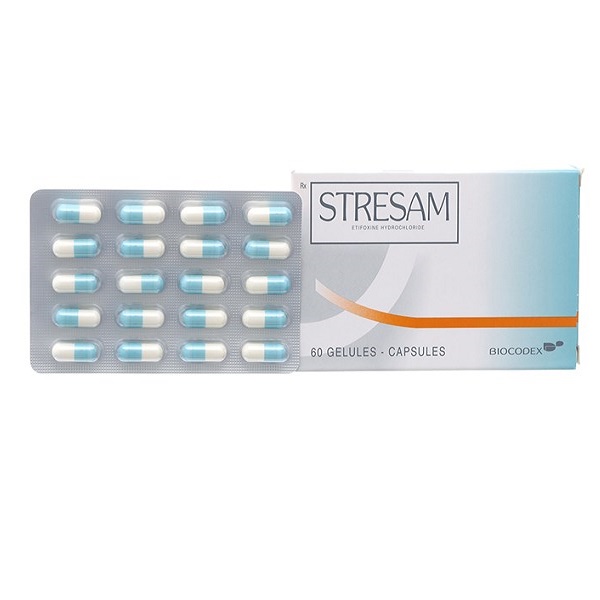 Stresam Etifoxine Hydrochloride 50mg Biocodex (H/60v)