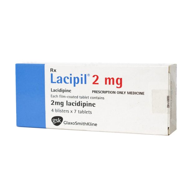 Lacipil Lacidipine 2mg GSK (H/28v) date 02/2027
