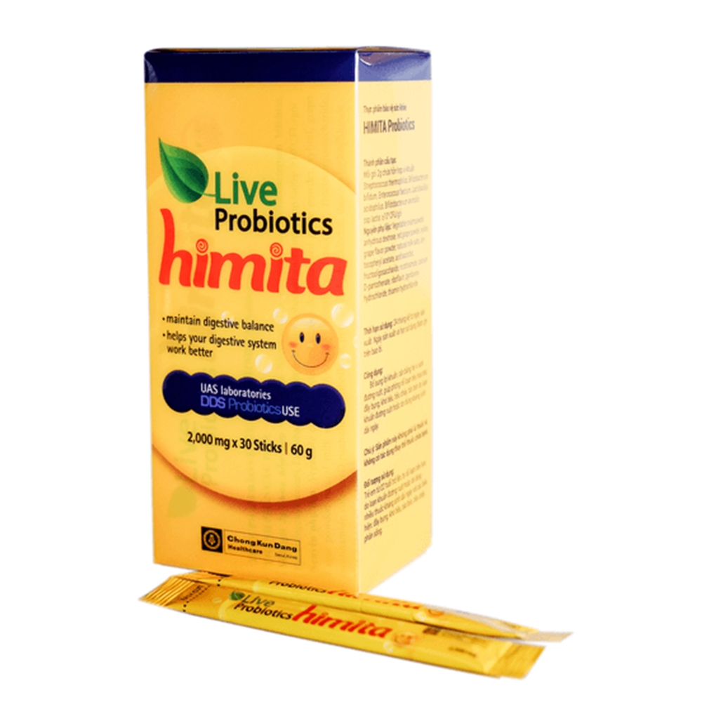 Live Probiotics Himita Men Vi Sinh Hàn Quốc (H/30gói/2g) Date 04/2026
