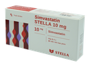 [T03072] Simvastatin 10mg Stella (H/30v) date 09/2027
