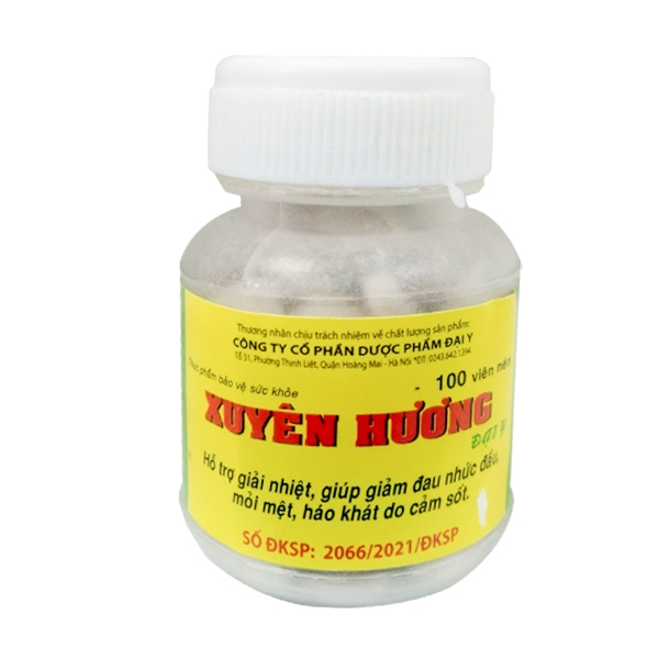 Viên Xuyên hương Đại Y (Cọc/10lọ/100v)
