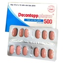 [T03180] Decontapp pharco 500mg Phong Phú (H/120v)