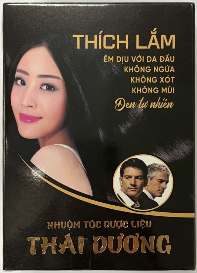 Nhuộm Tóc Dược Liệu Thái Dương  (H/5gói/40g)