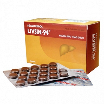 Bổ Gan Tiêu Độc Livsin 94 Hà tây (H/40v)