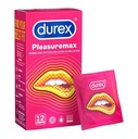 [T03486] Bao cao su Durex Pleasuremax Thái Lan (H/12c) date 10/2026