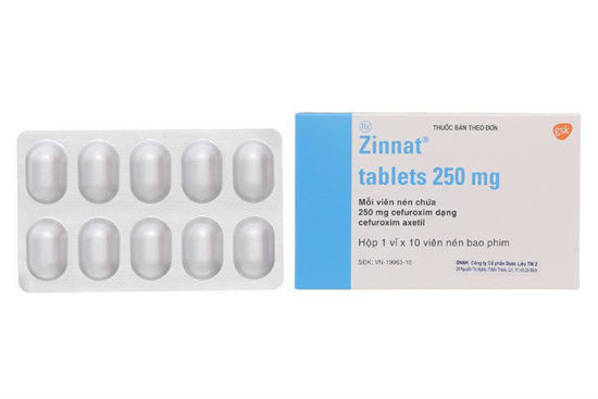 Zinnat Cefuroxim 250mg GSK (H/10v)