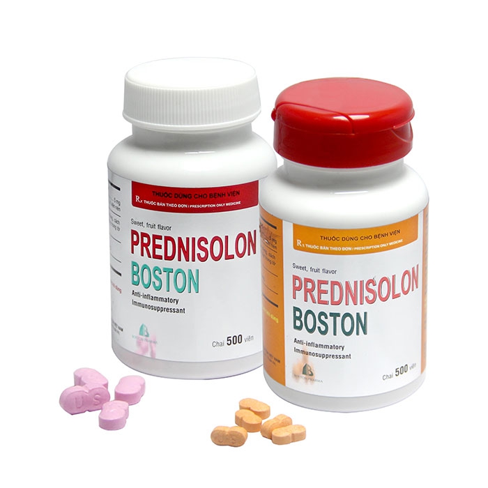 Prednisolon 5mg Boston (Lọ/500v)