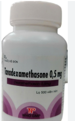 Tanadexamethason Tím 0.5mg Thành Nam (Lọ/500v)