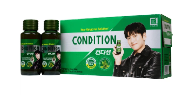 Condition Giải Rượu Hàn Quốc (H/10chai/100ml) Chai to