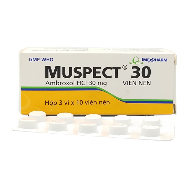 Muspect Ambroxol HCL 30mg Imexpharm (H/30v)
