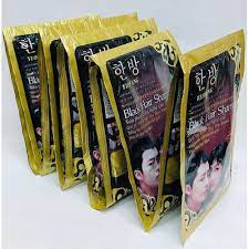 Black Hair Shampoo dầu gội dây Hàn Quốc (Dây/10 gói /30ml) date 02/2026