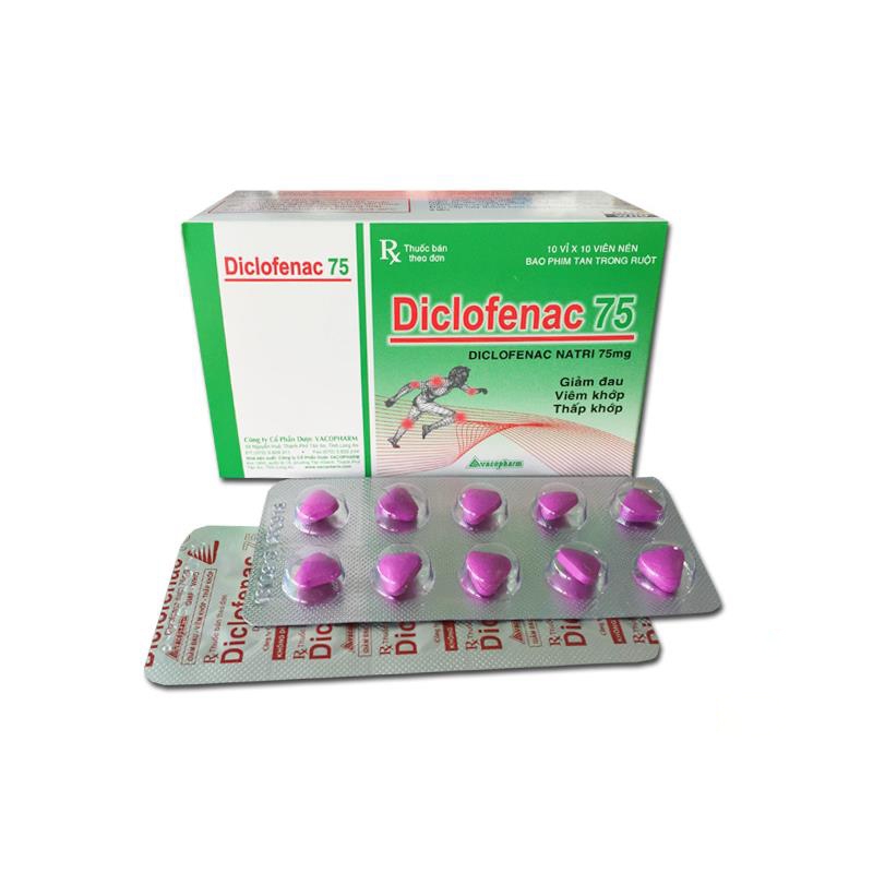Diclofenac 75mg  Vacopharm (H/50v) 
