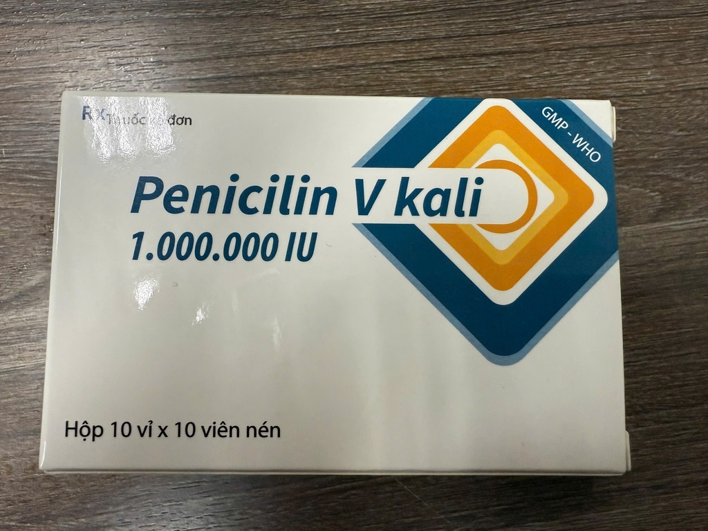 Penicilin V Kali 1.000.000 IU Thanh Hóa (H/100v)