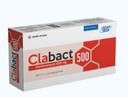 [T04622] Clabact Clarithromycin 500mg DHG Hậu Giang (H/20v) 