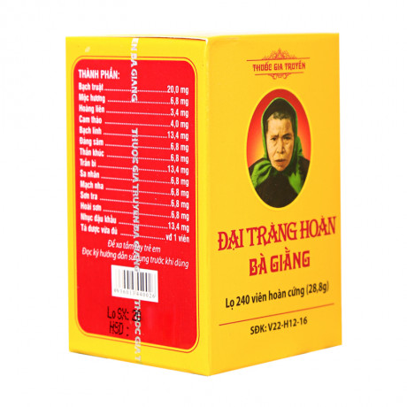 Đại Tràng Hoàn Bà Giằng (Lọ/240v) date 05/2027
