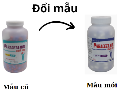  Paracetamol 500mg Cửu Long (Lọ/500v) 