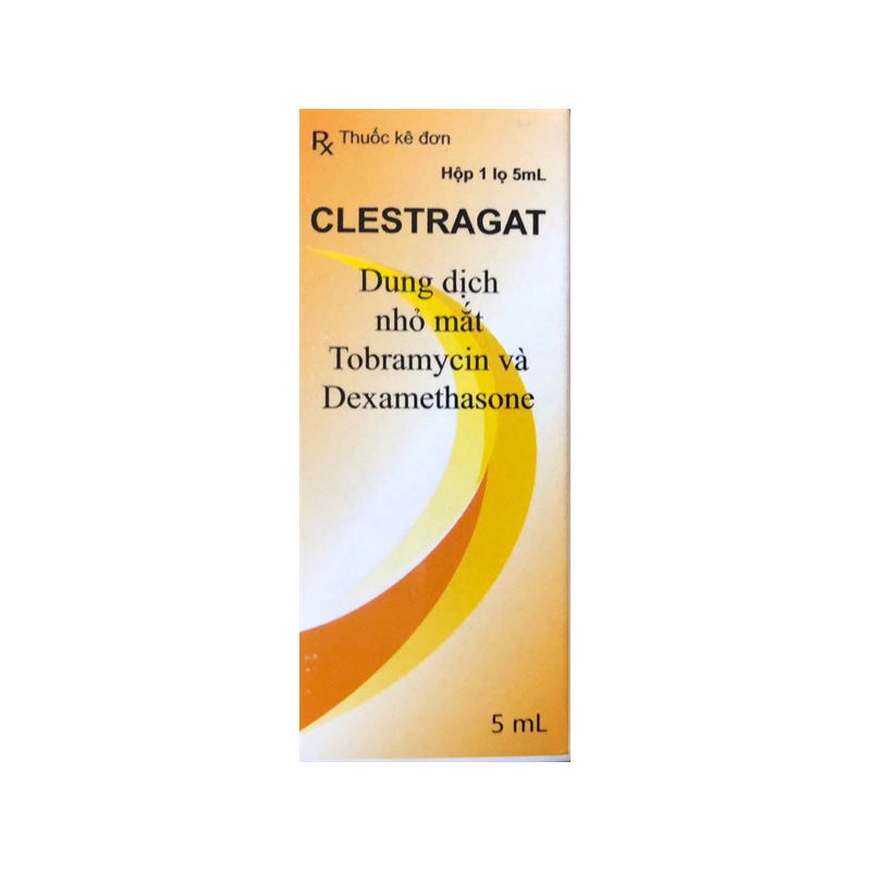 Clestragat 5ml nhỏ mắt Ấn Độ (Lọ/5ml) Date 11/2026