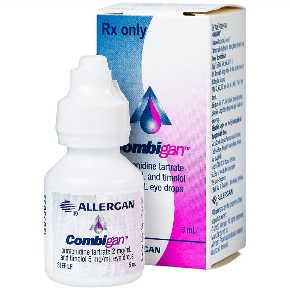 Nhỏ Mắt Combigan Allercan (Lọ/5ml) Date 07/2027