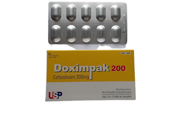 Doximpak Cefpodoxime 100mg USP (H/30v)