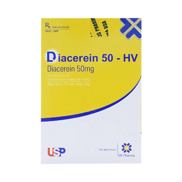 Diacerein 50 HV USP (H/100v)