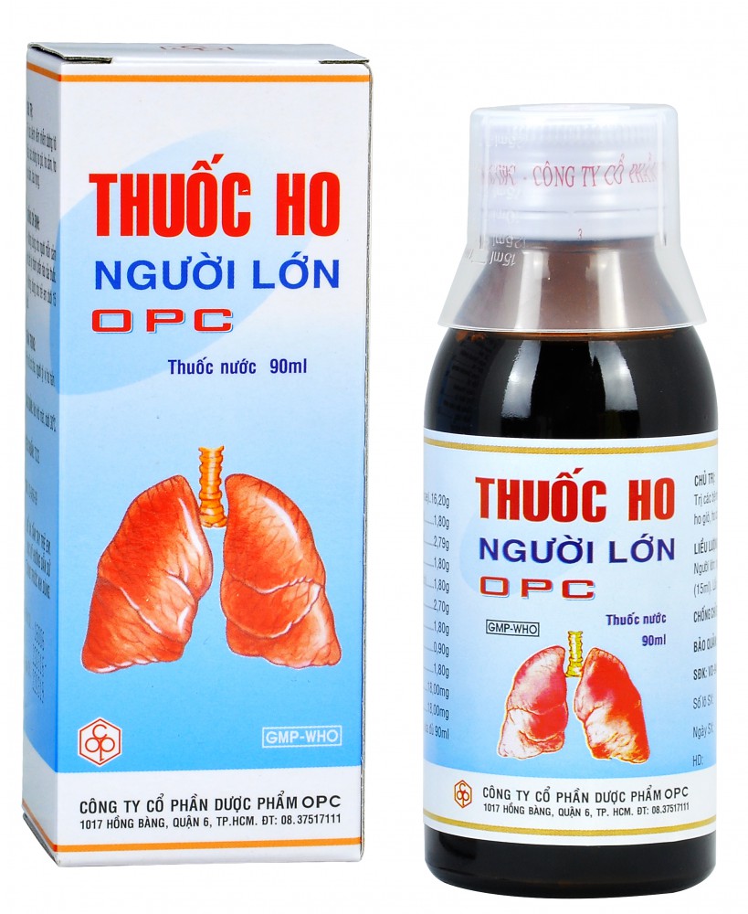 Thuốc Ho Người Lớn OPC (Lọ/90ml)