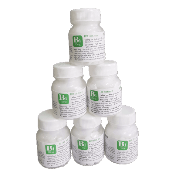 Vitamin B1 Nghệ An (Cọc/10lọ/100v)