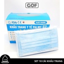 [T05541] Khẩu trang y tế 4 lớp palmy G7 màu trắng ( Hộp 50 cái)