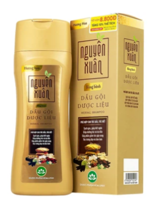 Dầu gội Nguyên Xuân Bồng Bềnh Vàng Hoa Linh (C/260g) chai bé