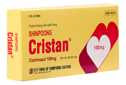 Cristan Clotrimazol 100mg Shinpoong Daewoo (H/6v)