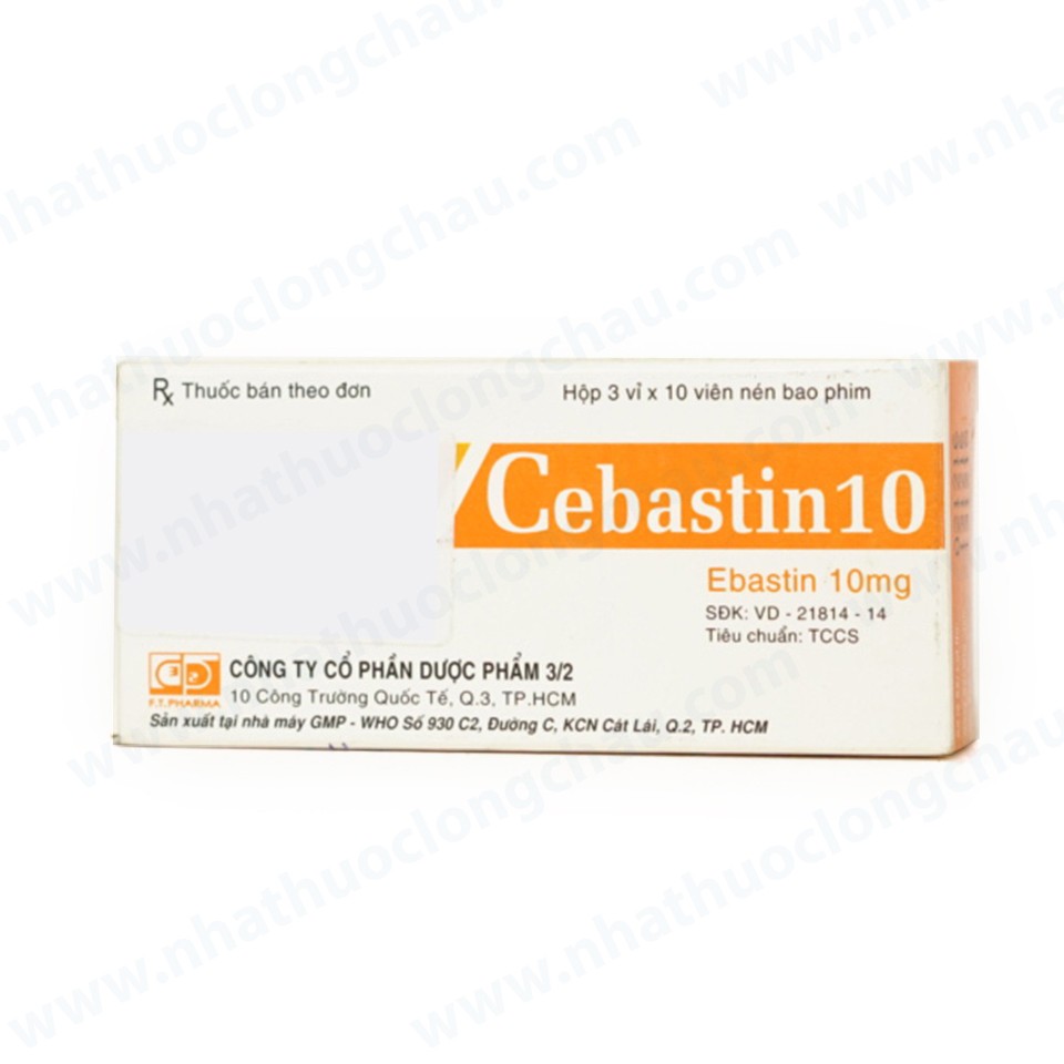 [T06501] Cebastin 10 Ebastin 10mg DP 3/2 (H/30v) 